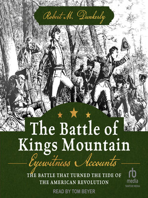 cover image of The Battle of Kings Mountain